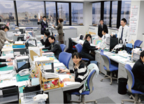 ソニック 群馬 社内風景1
