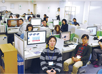 ソニック 群馬 社内風景2